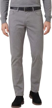 Brax Brax Pantalon 5-p grijs katoen effen