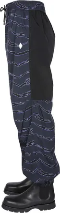 Marcelo Burlon Camouflage Print Jogging Pants - Blue