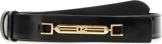 Dsquared2 Black Logo Buckle Belt
