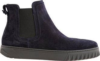 Ferragamo Salvatore Ferragamo Chelsea Suede Boots, Brand Size 5.5