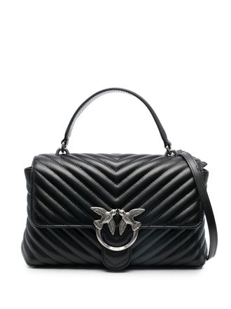 Pinko Love gewatteerde tas - Zwart