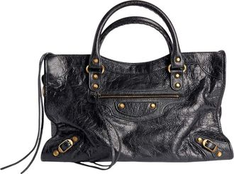 Balenciaga Black Le City Medium Tote