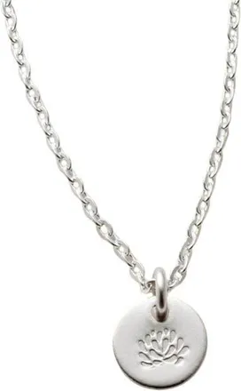 Made by Mary November Birth Flower Necklace in Silver at Nordstrom, Size Medium