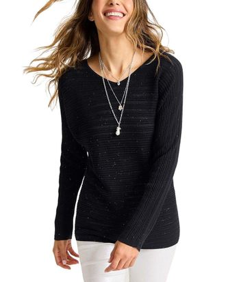 Tommy Bahama Jewel Bay Sequin V-Neck Sweater