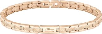 Lacoste Metropole Chain Bracelet in Rose Gold at Nordstrom
