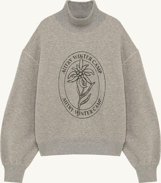 Autry FELPA CON GRAFICA WINTER CAMP DONNA