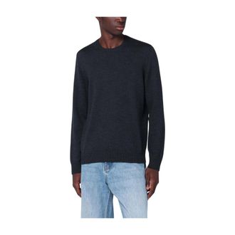 Drumohr Truien & Vesten, Heren, Zwart, XL, Klassieke Crewneck Sweaters