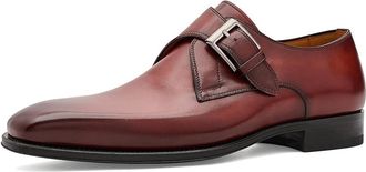 Magnanni Marco V Mens Flat Shoes Brandy : 10.5 M, Leather