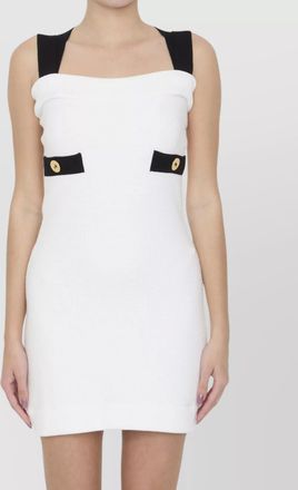 Patou 3d design knit dress