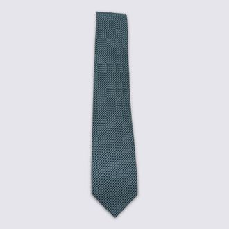 Ferragamo Ties Blue And Green