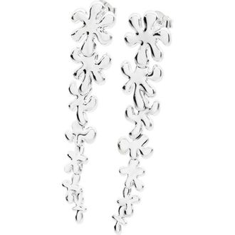 Lucy Quartermaine Splash Taper Drop Earring in Sterling Silver at Nordstrom