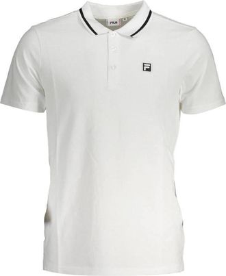 Fila Polo Shirts - Heren - Polos - Wit - S - Katoen - Tops