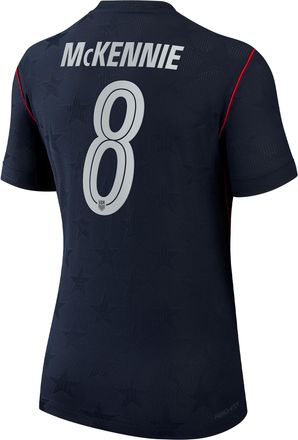 Nike Weston McKennie USMNT 2026 Match Away Nike Womens Dri-FIT ADV Soccer Jersey in Blue | NN203943363-USM