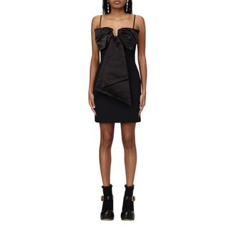 Marc Jacobs Short Dresses, female, Black, Size: 2XS Chic Bow Mini Dress Elegant Cocktail