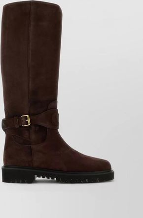 Valentino Garavani suede knee-high boots