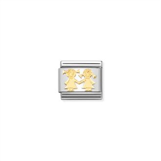 Nomination Unisex Family Links Bracelet In Sisters