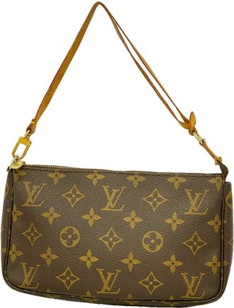 Louis Vuitton Brown Pouch (Pre-Owned)