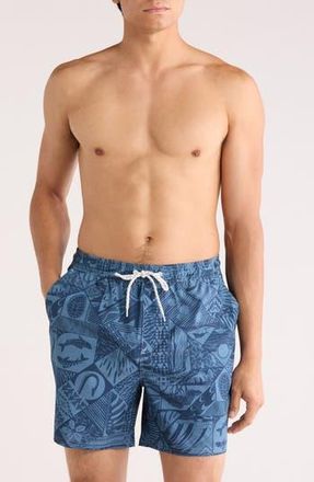 Reef Moore Swim Trunks in Copen Blue at Nordstrom Rack, Size Xx-Large