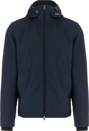 Woolrich Cappotto con zip - Blu