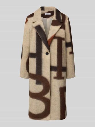 Zabaione Mantel mit Reverskragen Modell Kl44araa in Beige, Gr&ouml;&szlig;e XL