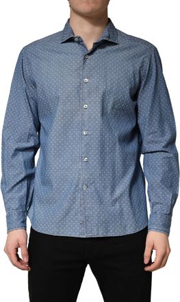 Domenico Tagliente Long Sleeve Colla Casual Mens Shirt (Pre-Owned)