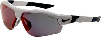Nike Mens 72 mm White Sunglasses