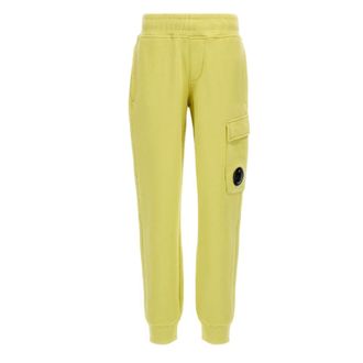C.P. Company Stylish Trousers - male - C.P. Company - Sweatpants - Green - 3 Y - Kids