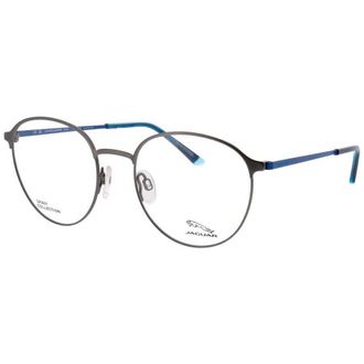Jaguar Mens Grey Square Eyeglass Frames Jg33623