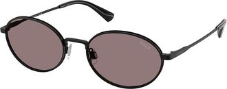 Polo Ralph Lauren PH3162 93047N Mens Sunglasses Black Size 53