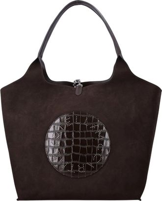 Stella McCartney Logo Reversible Tote Bag - Dames - Shoppers - Bruin - ONE Size - Tassen