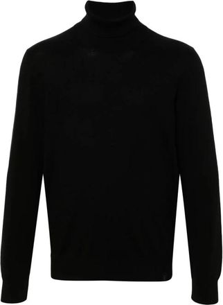 Fay Dolcevita Trui Zwart - Heren - Coltruien - Zwart - 3XL - Truien & Vesten