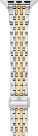 Michele Tapered Apple Watch Bracelet Watchband in Two Tone at Nordstrom