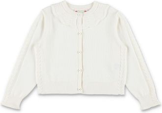 BONPOINT Pullover Wei&szlig;