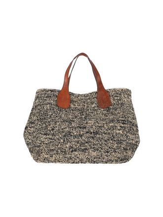 Ibeliv Multicolor Rio Woven Raffia Leather Tote