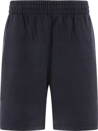 Burberry Mens Black Cotton Shorts - Size Large
