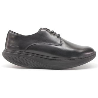 Mbt Kabisa 2 Leather Mens Shoes - UK 9 - US 10 Men - EU 44 - Black - Size:UK 9