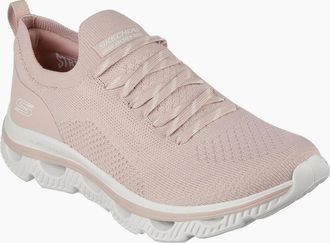 Skechers Womens Waves Slip On Trainers Womens - Pink - Size: 6.5