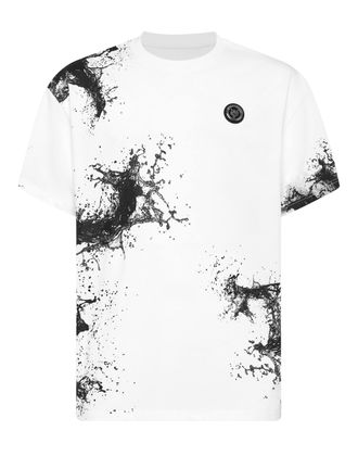Plein Sport T-Shirt Ronde Hals Ss Splash