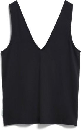 Armedangels V-Neck Jersey Top f&uuml;r Damen | schwarz