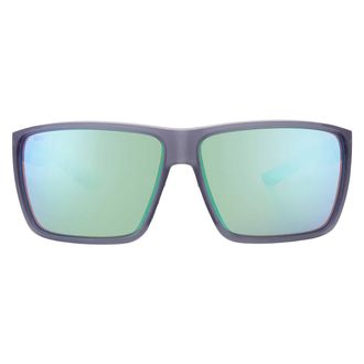 Costa RINCON II Green Mirror Polarized Glass Square Mens Sunglasses 6S9121 912108 64