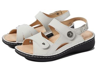 Finn Comfort Barbuda Womens Shoes Bianco Nubuck : EU 41 (US Womens 10.5-11) Medium, Suede/Leather