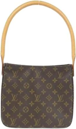 Louis Vuitton Pre-owned Shoulder Bags, female, Brown, Size: ONE SIZE Pre-owned Canvas Shoulder Bag
