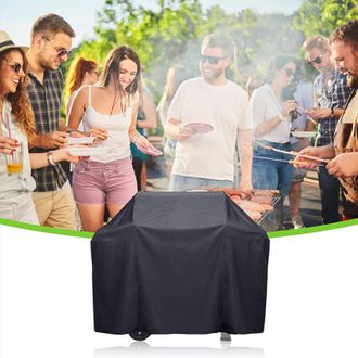 OEM Funda Para Barbacoa, Fabricada En Tejido Resistente Al Polvo, La Lluvia Y Los Rayos Uv, 147 X 61 X 117 Cm - Negra
