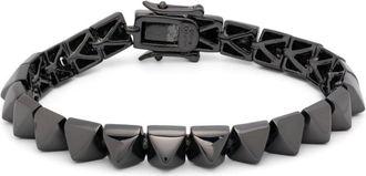 Eddie Borgo Bracciale Pyramid - Grigio