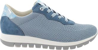 Igi & Co Schoenen, Dames, Blauw, 38 EU, Leer, Sneakers