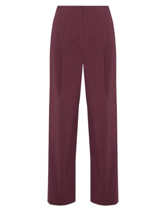 Beatrice .B Croc Fabric Plum Trousers