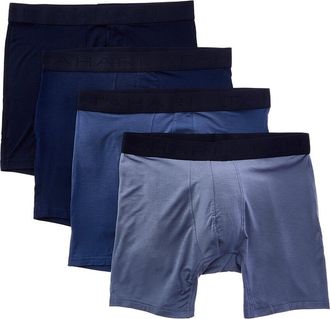Elie Tahari 4Pk Modern Fit Luxe Micro Ultra Soft Boxer Brief