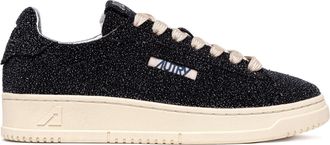 Autry Womens Dallas Model Sneakers with Rhinestones