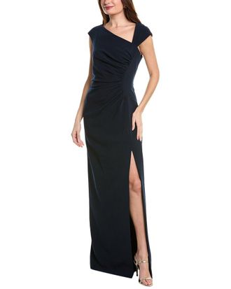 Teri Jon by Rickie Freeman Shirred Gown