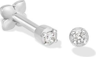 Dower & Hall 9k Diamond Labret